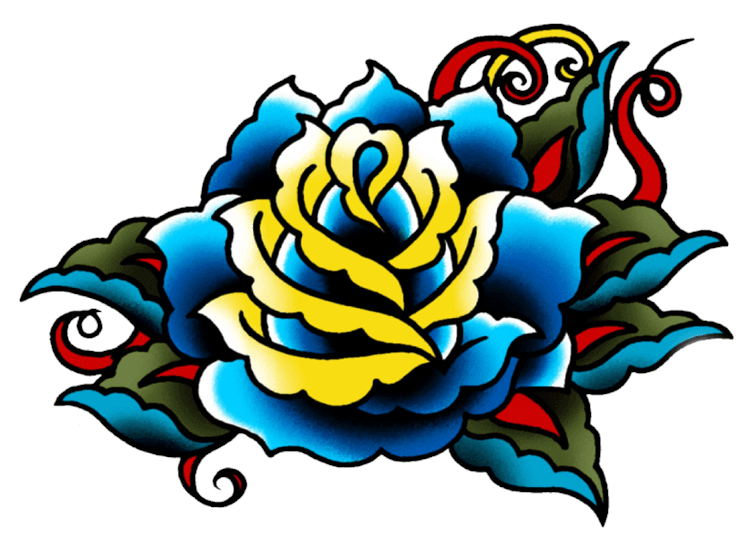 Blue Rose Flower