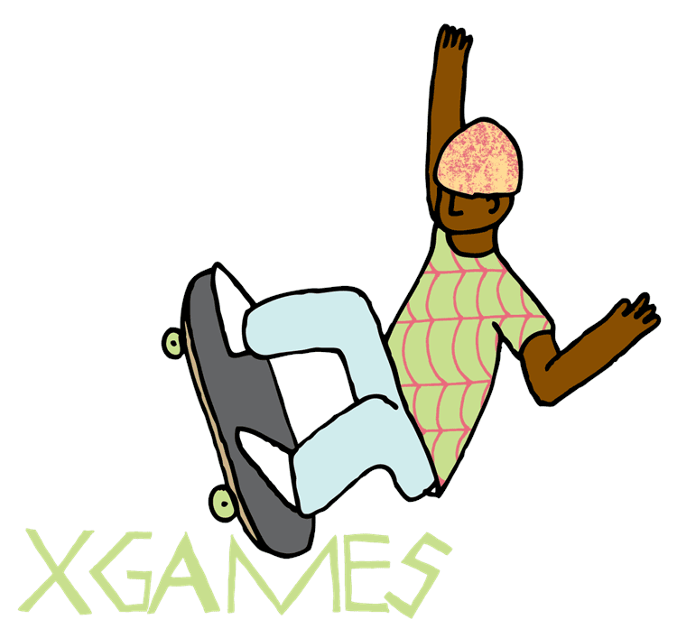 Sticks Action Skateboard