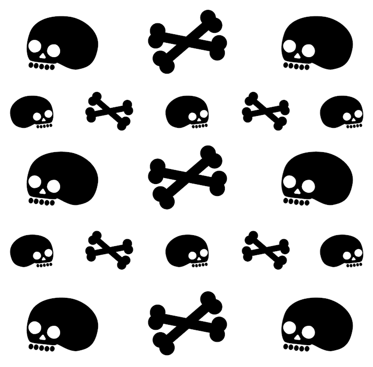 Global Grind Patterns Bones & Skulls