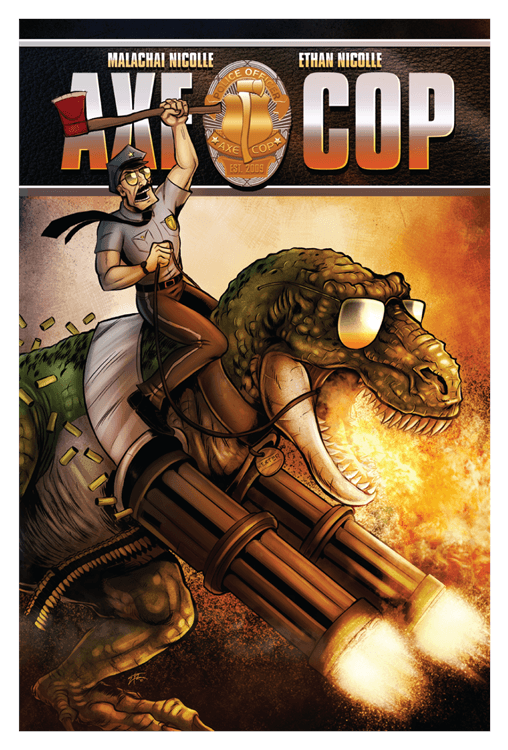 Axe Cop Dino Cover