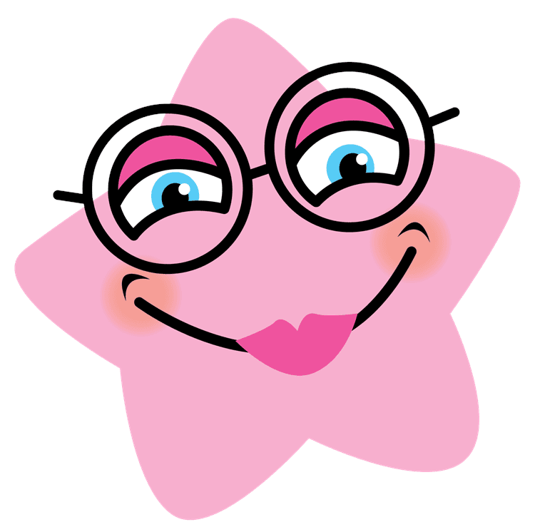 Girl Star with Glasses