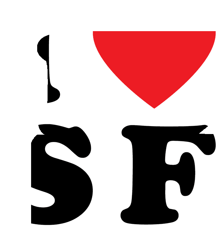 I Love S F Heart