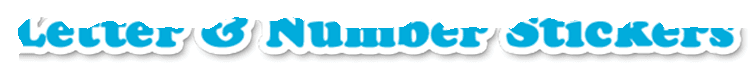 LetterAndNumberStickers