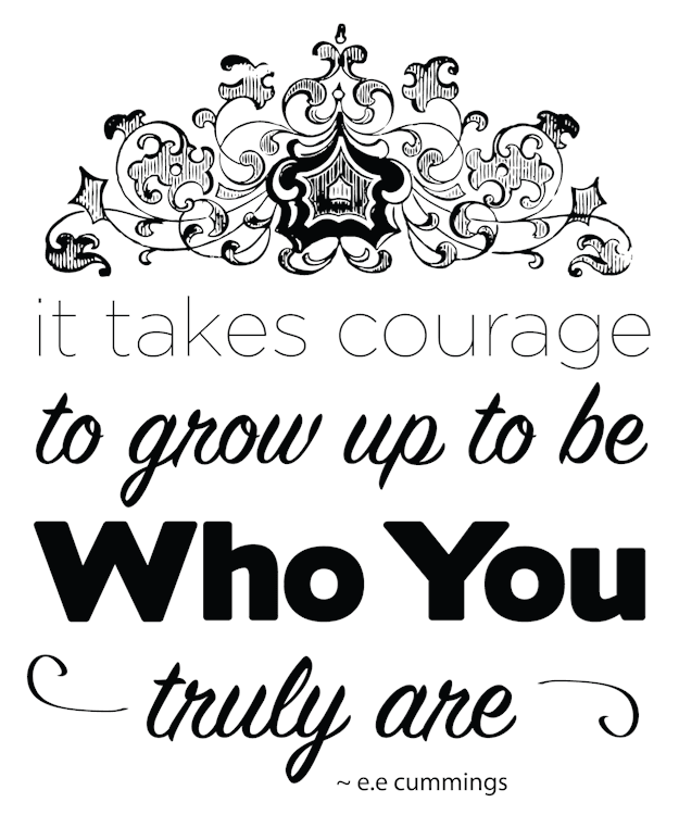 Courage to grow up