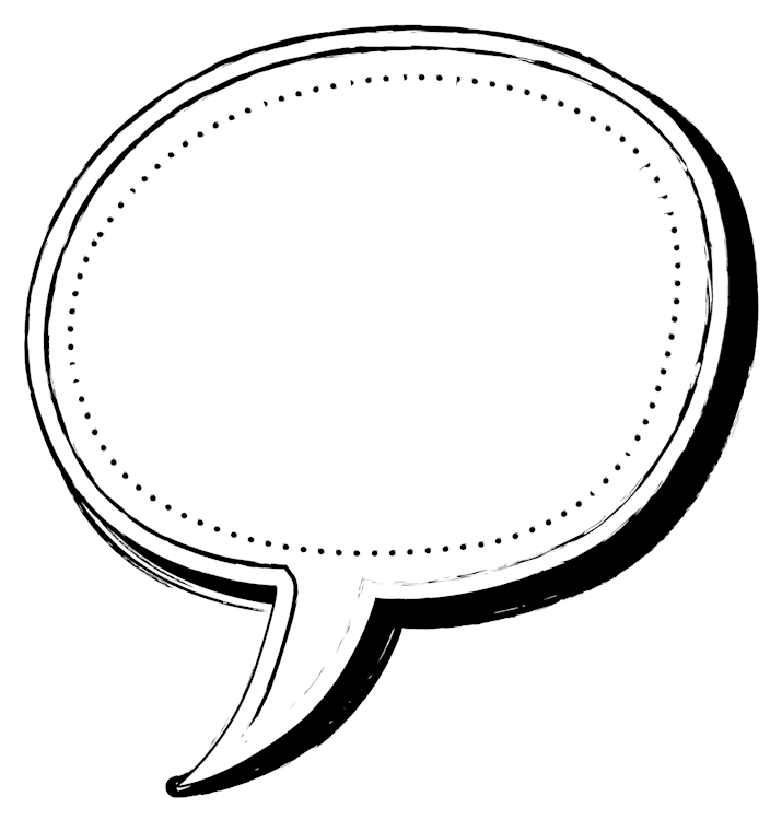 Chalk Caption Bubble