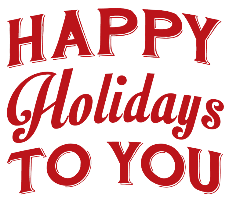 Red Christmas Greeting