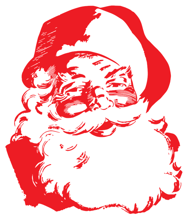 Vintage Christmas Santa