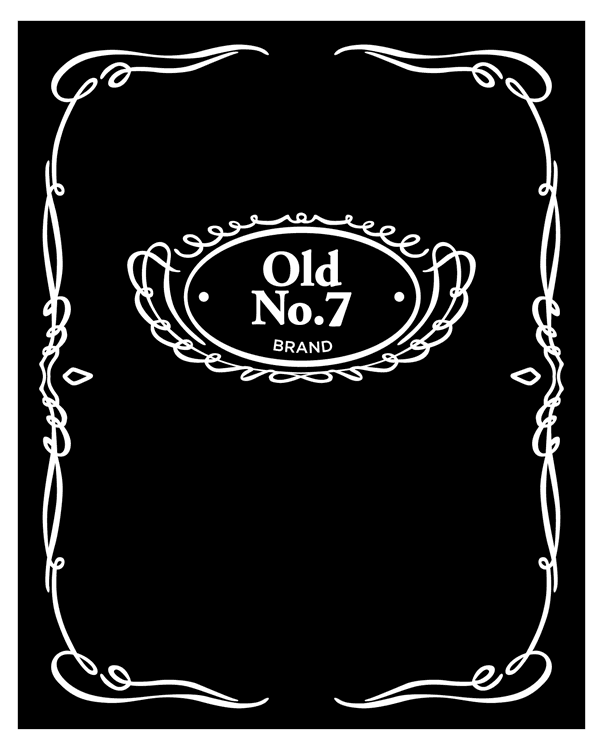 Whiskey Label