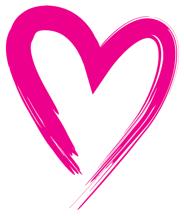 Heart pink