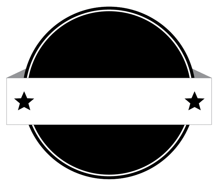 Hockey Puck - Circle Badge