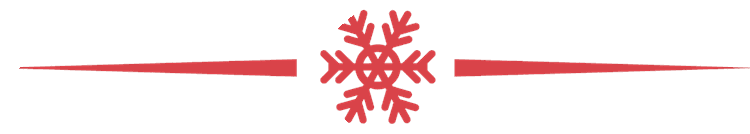 Christmas Snowflake Divider