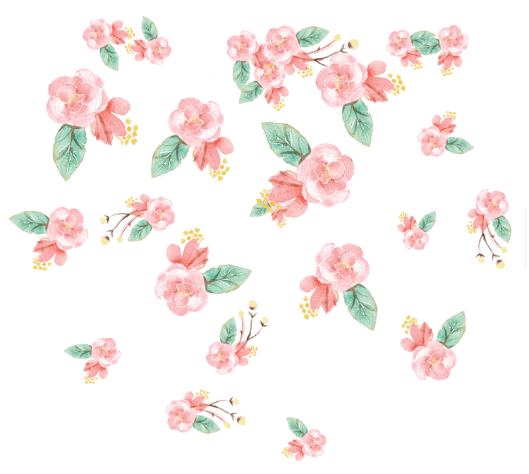 Scattered Flower Pattern