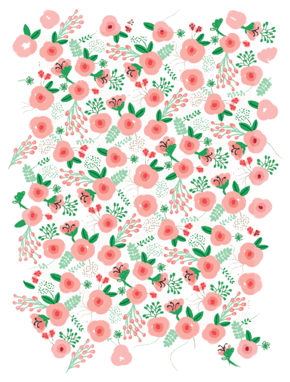 Floral Pattern Background