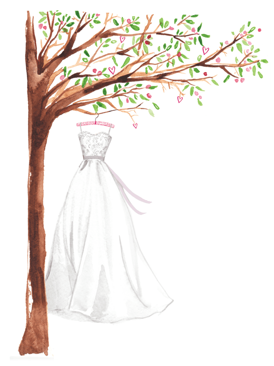 Tree Wedding Dress