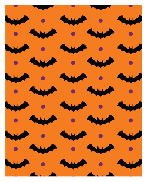 Halloween Bat Pattern