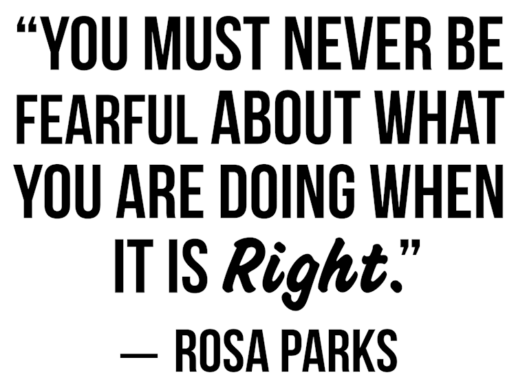 Rosa Parks Quote