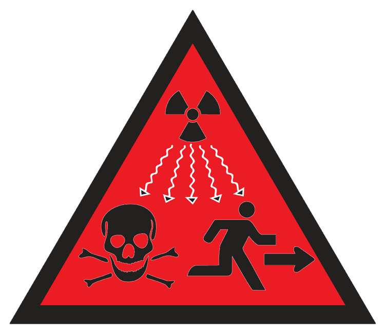 Poisonous Biohazard Skull Radiation