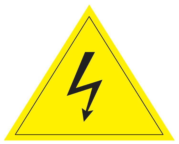 Warning Electrical Hazard
