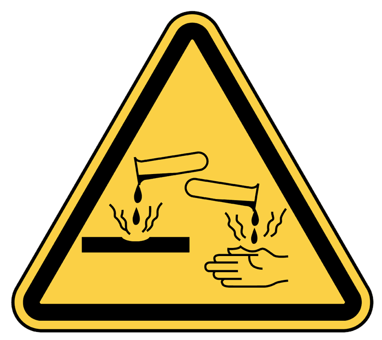 Warning Corrosive