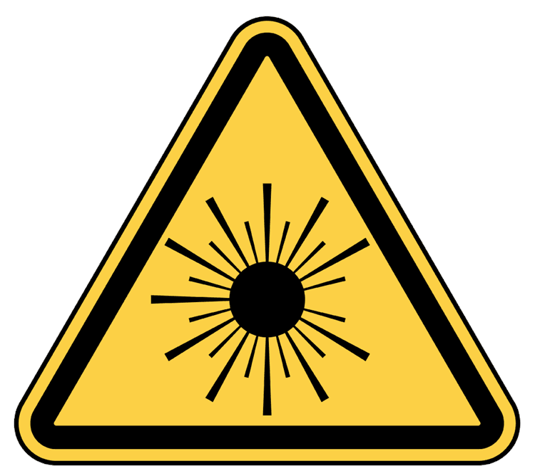 Warning Laser Radiation