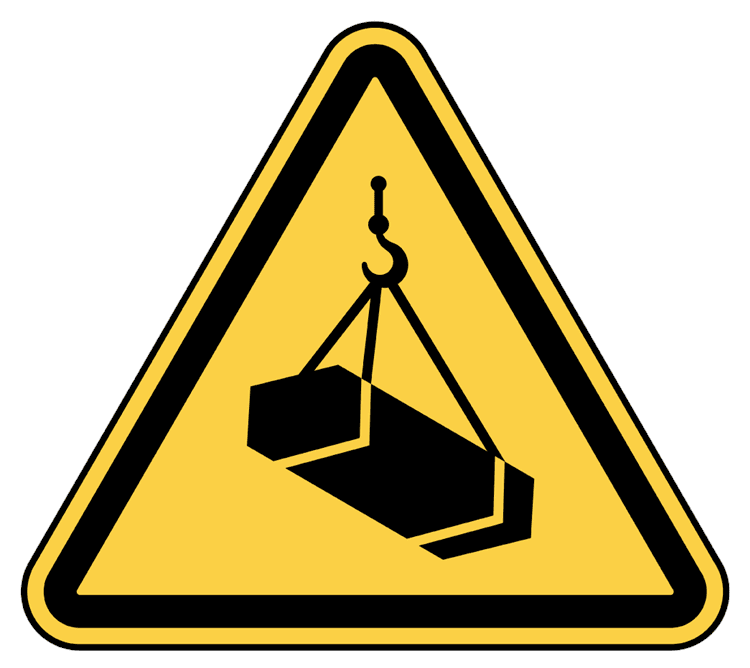Warning Overhead Loads