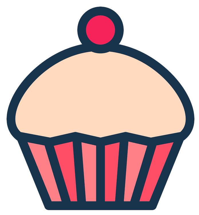 Basic Vanilla Cherry Cupcake