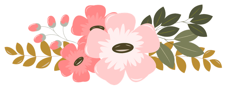 Graphic Flower Bunch