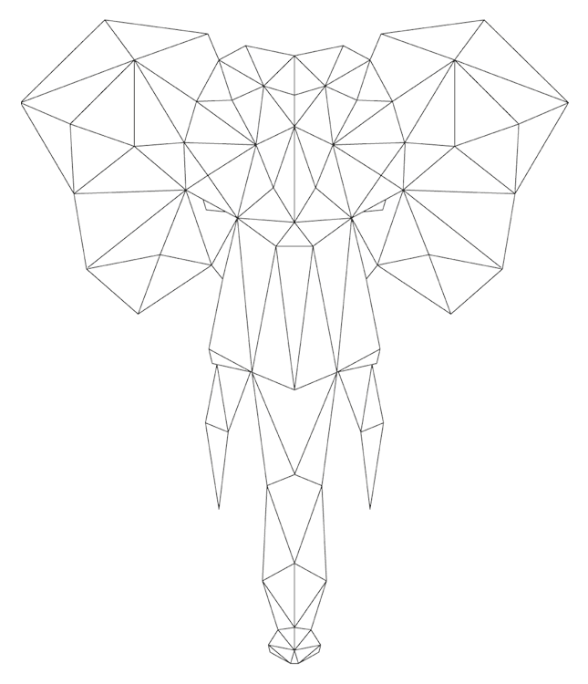 Geometric Elephant