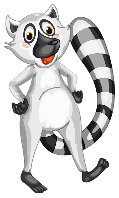 KING JULIEN STANDING