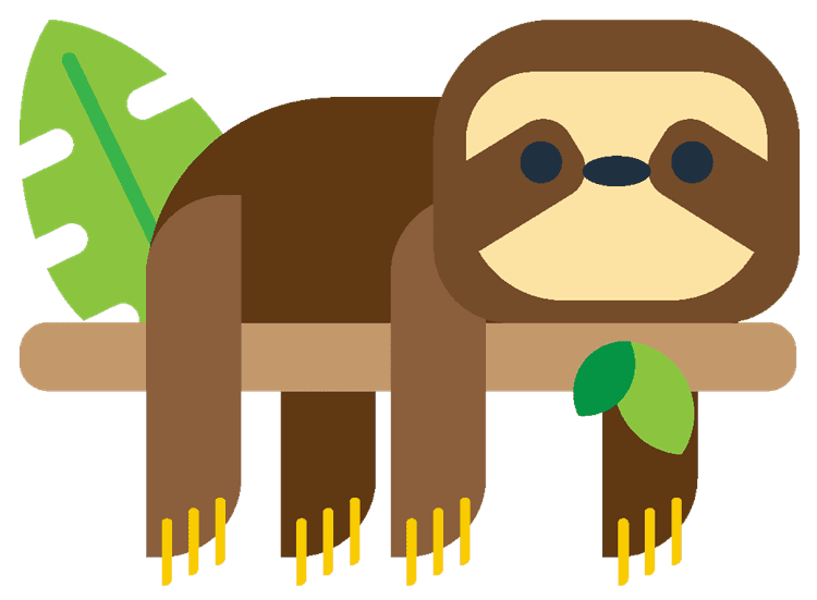 Cartoon Sloth