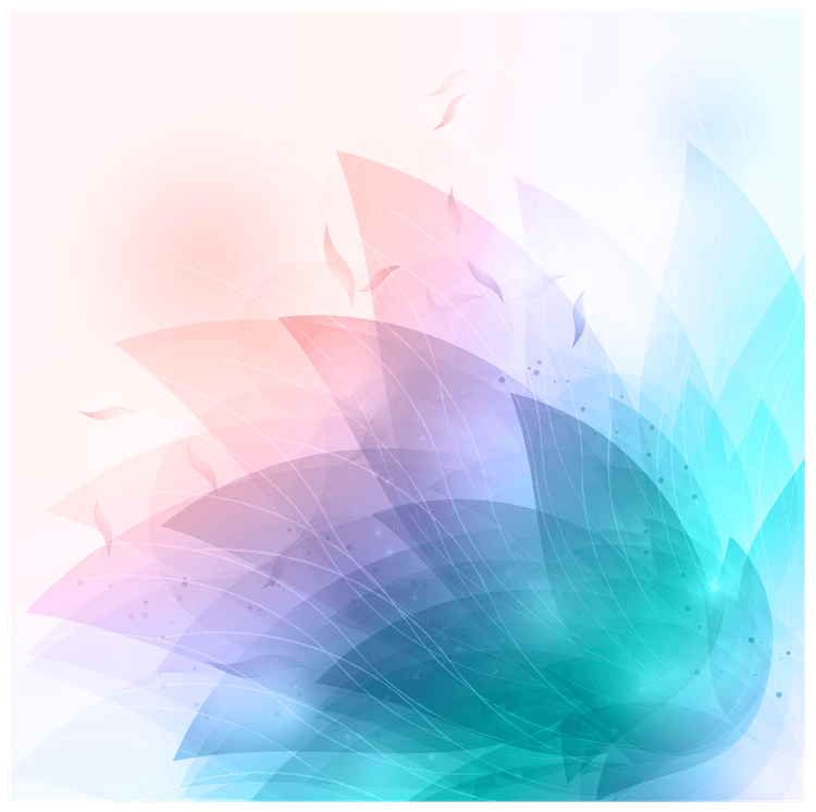 Watercolor Stylized Flower