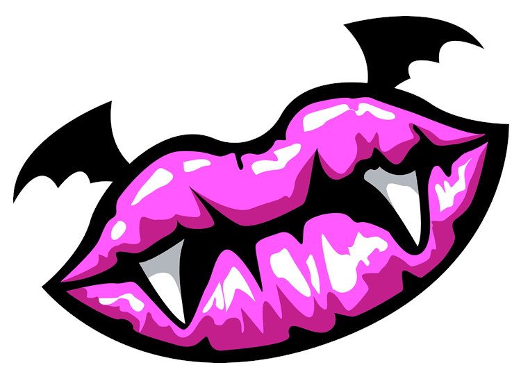 Graffiti Bat Lips