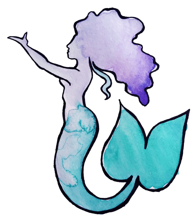 Mermaid Watercolcor