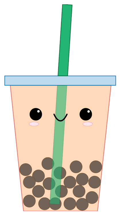 Peach Bubble Tea