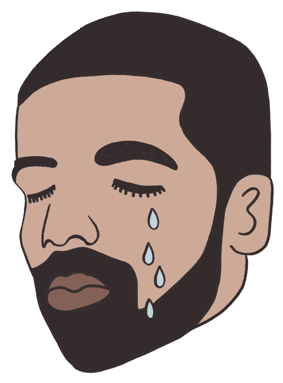 Funny Crying Drake