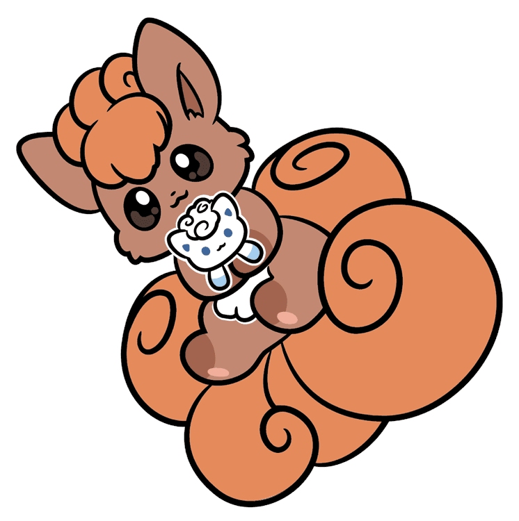 Cute Pokemon Anime Vulpix