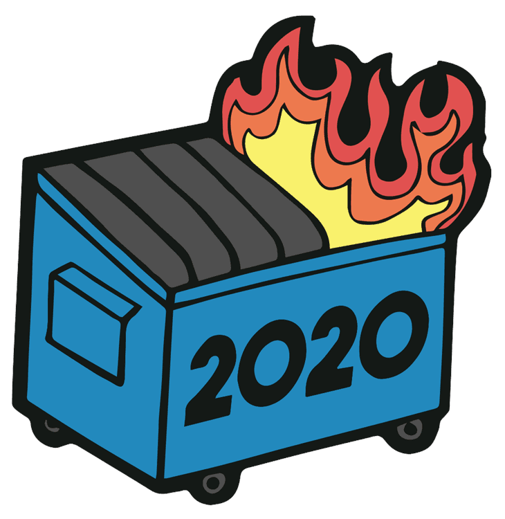 Funny 2020 Dumpster Fire