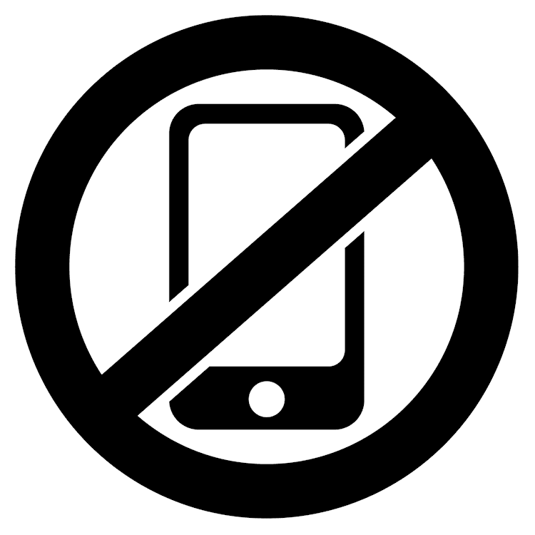 No Phone Icon