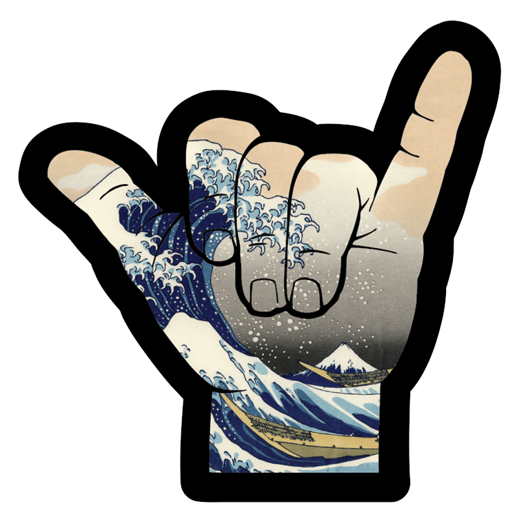 Hang Ten Wave Kanagawa