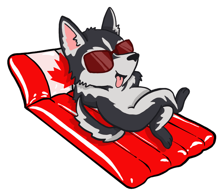 Dog Canada Lounge Floaty