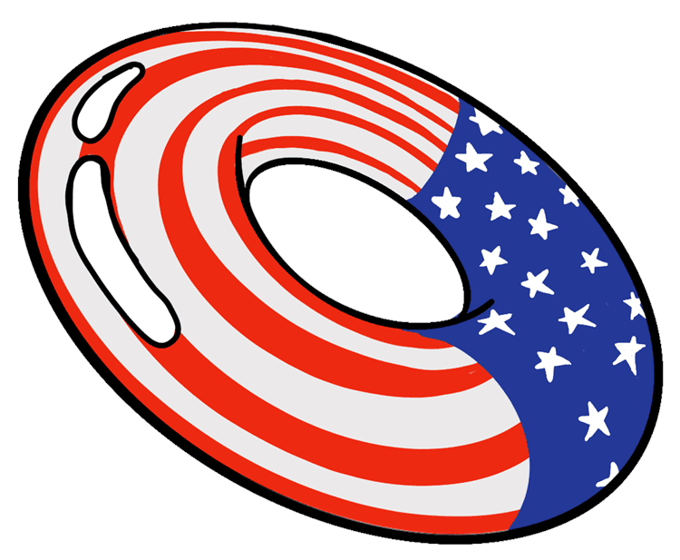 USA Tube Floaty