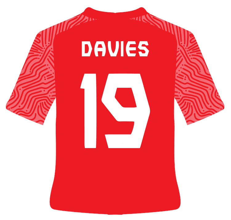 Davies Jersey Red