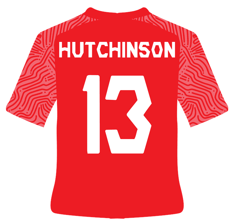 Hutchinson Jersey Red