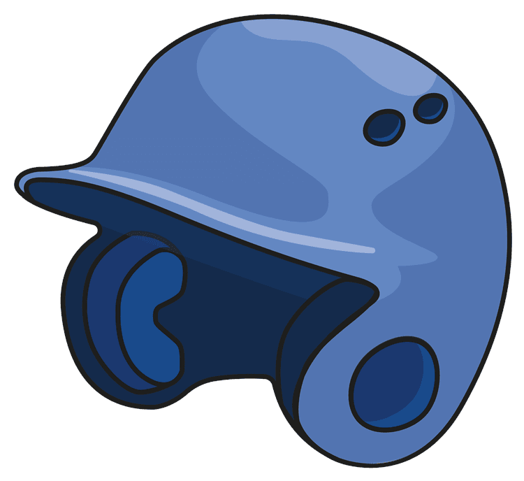 Blue Baseball Helmet