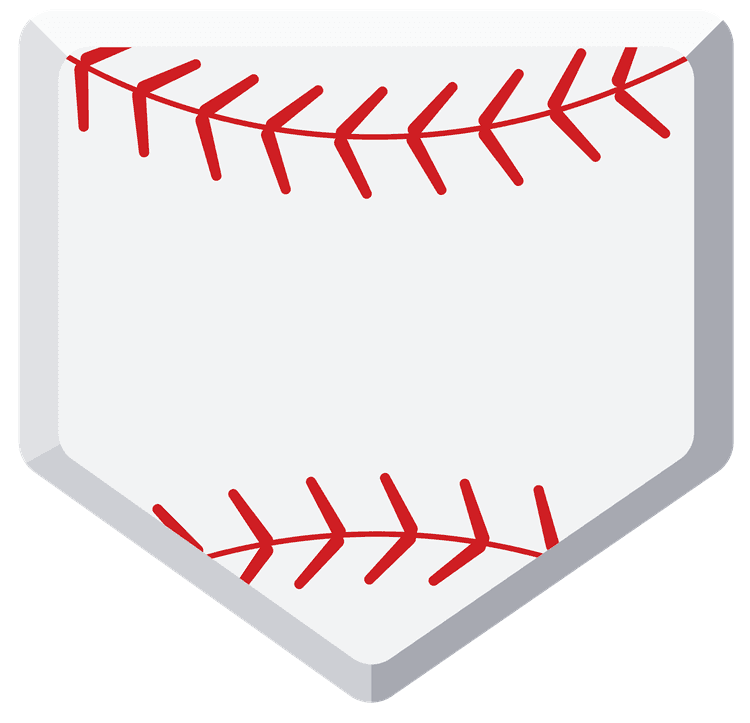 Baseball Home Plate Threads