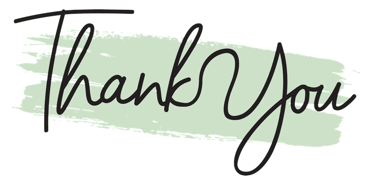 Thank You Paint Swipe