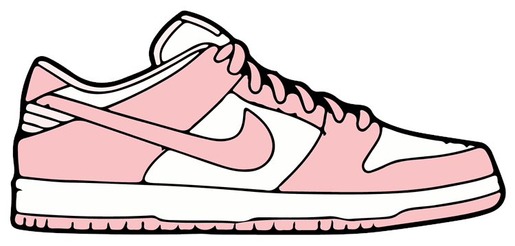 Pink Dunks