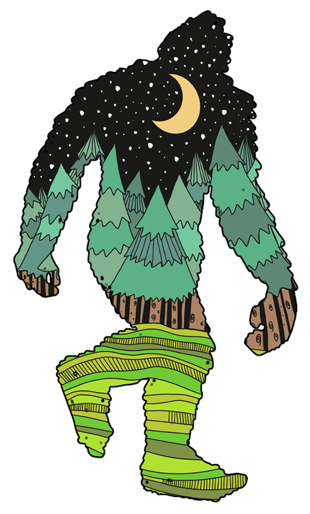 Big Foot Silhouette