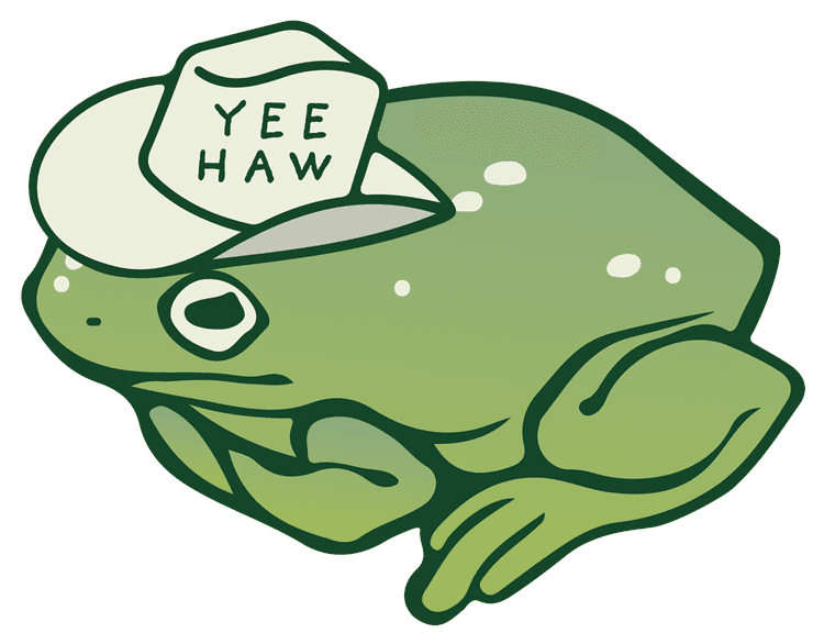YeeHaw Frog