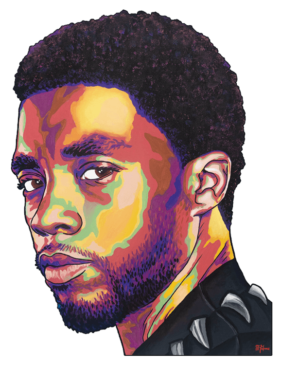 Melissa Falconer Chadwick Boseman